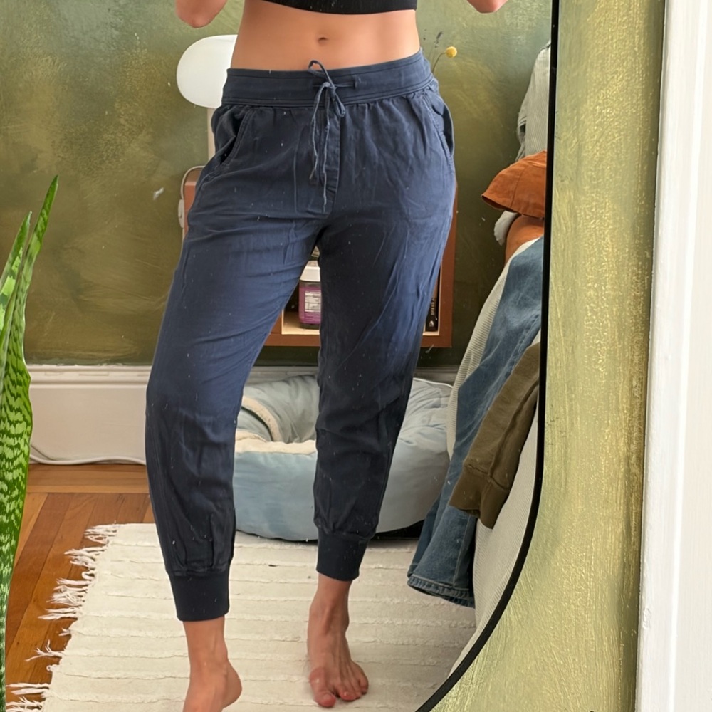 GAP Dark Blue Casual Joggers with Drawstring